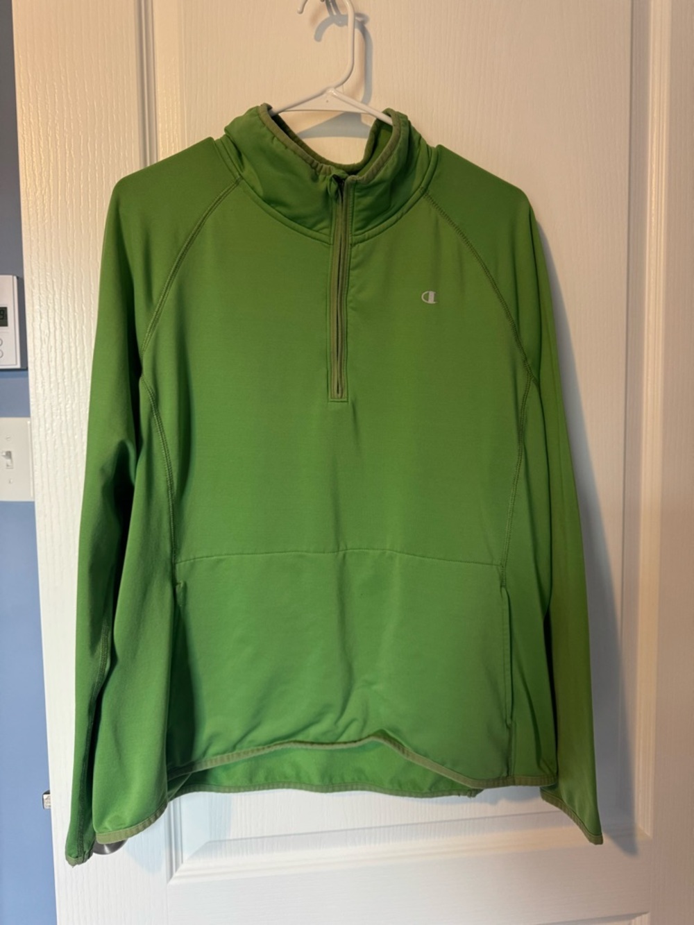 Champion Lime Green Half-Zip Pullover